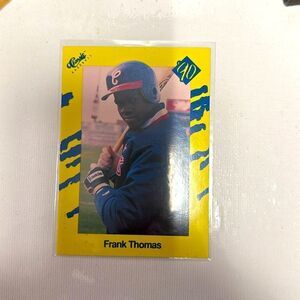 1990 classic series iii frank thomas #t93 mint condition